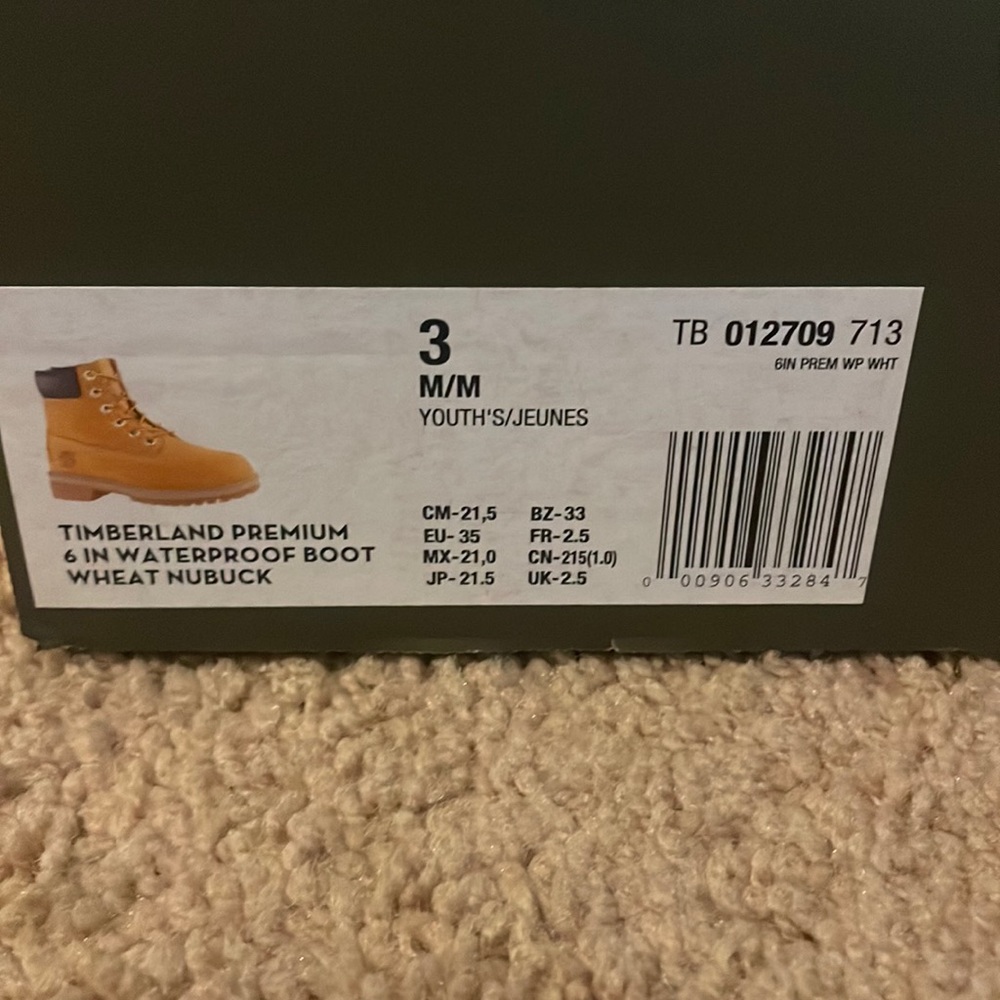 New Timberland boots